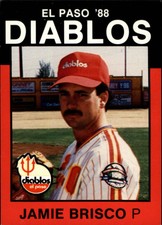 1988 El Paso Diablos Best #4 Jamie Brisco