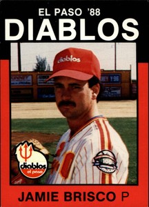 1988 El Paso Diablos Best #4 Jamie Brisco