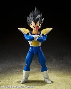 Dragon Ball Z S.H. Figuarts Action Figure Vegeta 24k Power Level In Stock - Foto 1 di 6