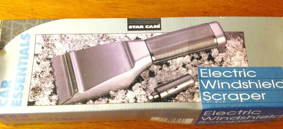 CAR ESSENTIALS ELECTRIC WINDSHIELD SCRAPER BY STAR CASE BRAND NEW - Image 1 of 1
