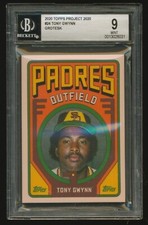 Topps PROJECT 2020 TONY GWYNN by Grotesk BGS 9 MINT card #24
