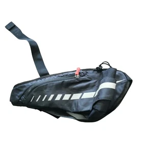 Nike Trinkflasche Laufgürtel Wasser Gürteltasche Gummibeutel schwarz - Bild 1 von 5