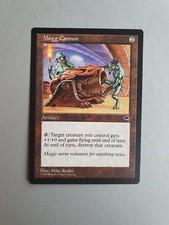 Mogg Cannon, MTG Tempest (1997) Uncommon Artifact VNM