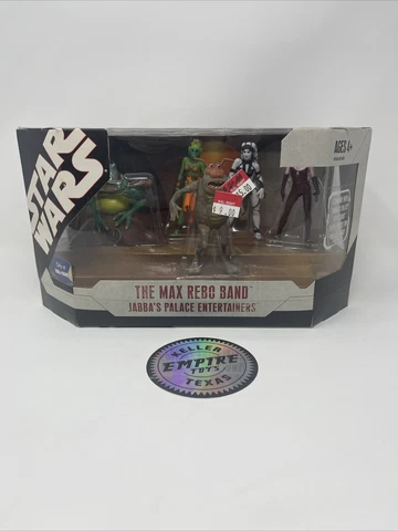 STAR WARS MAX REBO BAND JABBA’S PALACE ENTERTAINERS WALMART EXCLUSIVE NEW IN BOX Cover