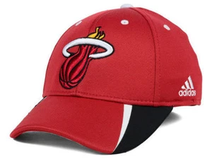 Miami Heat Adidas Mütze Kappe rot NBA Fastbreak Stretch Flex Fit L/XL - Bild 1 von 4