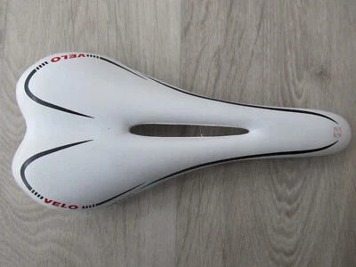 Bicicleta Carbono Titanio Sillín MTB Bicicleta de Carretera 211 Gramos Blanco Nuevo Foto 1 de 4