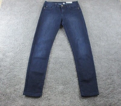 Esprit Jeans 27 W27 L32 Mid Rise Cotton/Denim Blue Zip Stretch A Slim Is A Slim - Image 1 of 4
