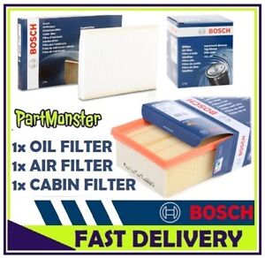BOSCH SERVICE KIT for NISSAN NV400 2.3 DCI BOSCH OIL AIR CABIN FILTERS 2011-2021
