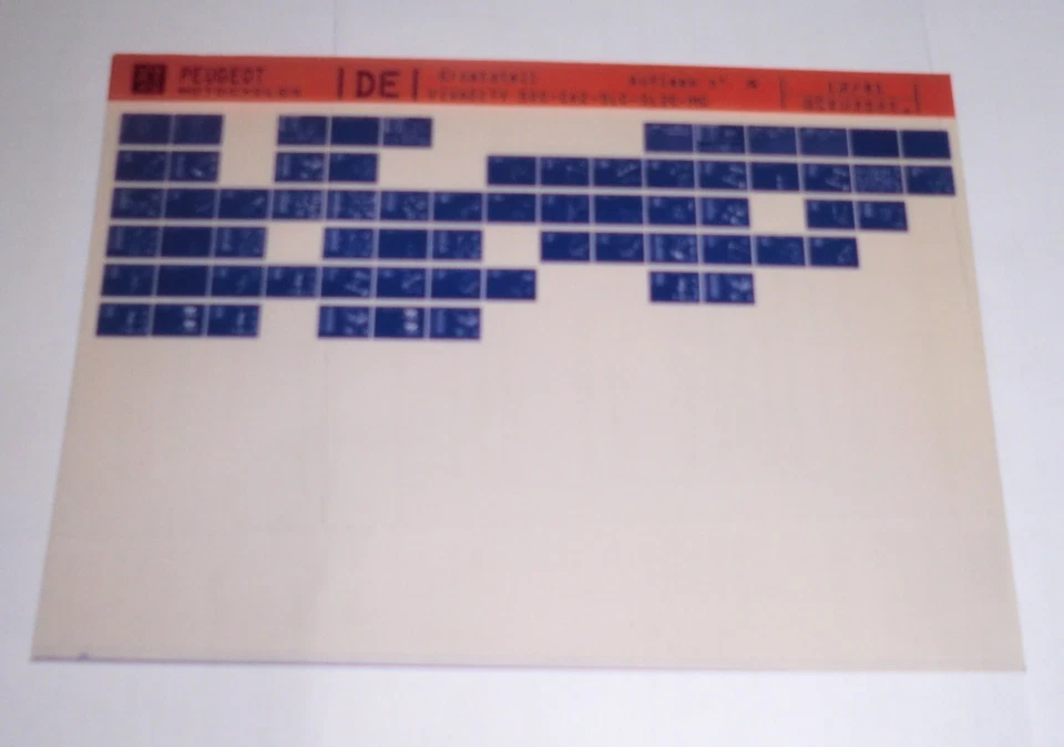 Peugeot Vivacity 50C_ CA2_ SLC _ SL2C _ Mc Microfilm Catálogo de Piezas Repuesto - Imagen 1 de 1