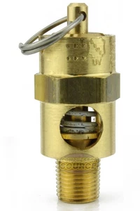 1/8" NPT 150 PSI Luftkompressor Sicherheit Entlastung Druckventil Tank Pop Off USA - Bild 1 von 6