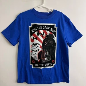 Disney Lego Star Wars "Join the Dark Side Rule the Galaxy" T-Shirt 7 Youth NWT - Picture 1 of 6