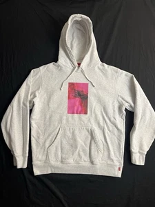 Supreme X My Bloody Valentine Loveless Sudadera con Capucha L Gris Brezo LEER - Imagen 1 de 16