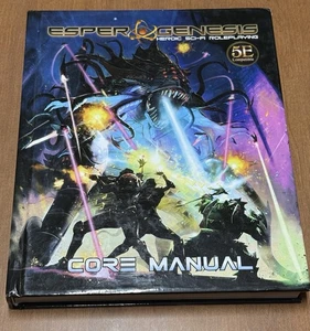 Esper Genesis Core Manual Heroic Sci-Fi Roleplaying Game 5E Compatible RPG Rules - Imagen 1 de 9
