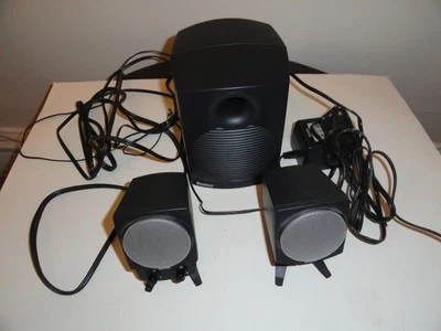 Boston ACOUSTICS BA745 Computer Speakers w/Subwoofer 2 SATELLITES - Image 1 of 2