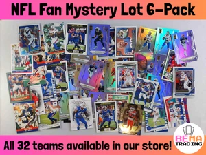 NFL Team Fan Mystery Card 6-Pack: Buffalo Bills - Picture 1 of 3