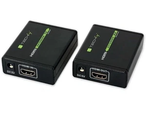 HDMI Extender über Netzwerkkabel Cat. 5e/6 60m Techly IDATA-EXT-E70 - Bild 1 von 5