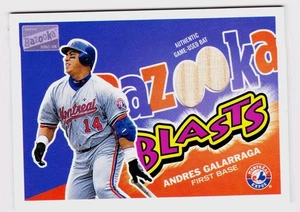 Andres Galarraga #BB-AG 2003 Top Bazooka Blasts Authentic Game Used Bat FreeShip - Bild 1 von 3
