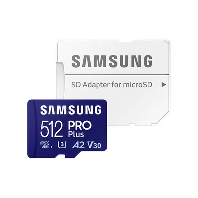 SAMSUNG Speicherkarte microSD PRO Plus 512 GB - Bild 1 von 3
