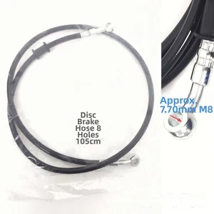 Electric Bike Hydraulic Brake Hose for Disc Brake Tubing M8 M10 Holes Length - Picture 1 of 20