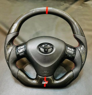 Volante Corolla S 2009-2013 fibra de carbono GR Foto 1 de 4