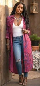 Vintage Benetton Women's Oversized Shirt Dress L Maximalist, Eclectic, Boho - Picture 1 of 10