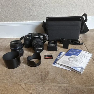 Olympus E-600 Digital Camera w/ 2 Lenses Carrying Case Charger ~Bundle! - Picture 1 of 3