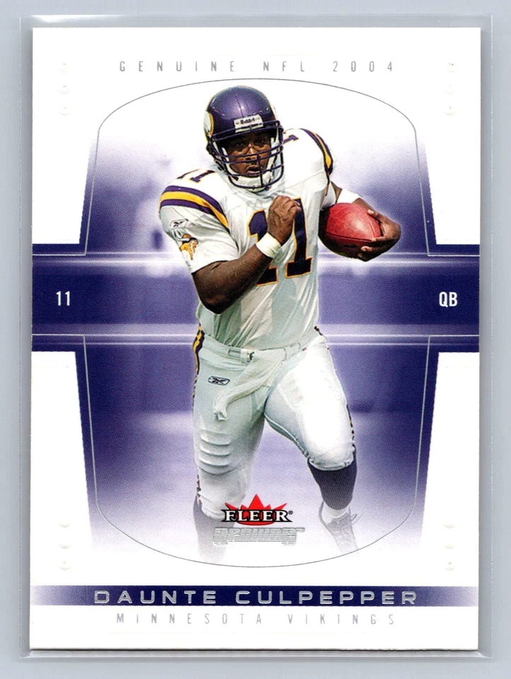 2004 Fleer Genuine #74 Daunte Culpepper - Image 1 of 2