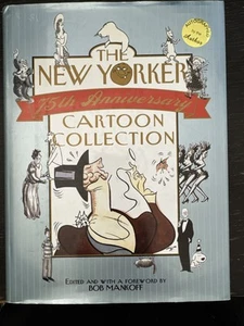 75th Anniversary The New Yorker Cartoon Collection Bob Mankoff Signed Hardcover - Bild 1 von 8