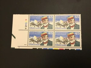 ICOLLECTZONE US C118 plate block VF NH - Picture 1 of 1