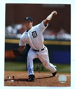 Mike Maroth Signed 8 x 10 Photo Detroit Tigers Auto Autograph 