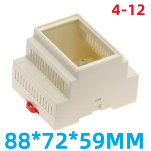 Electronics Box Chassis case 88x72x59mm 35-Rail Mounting Instrument Housing 4-12 - Bild 1 von 7