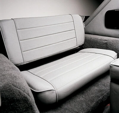 Rear seat grey folding rear seat seat rear bench grey Jeep Wrangler YJ 87-95 - Image 1 of 4