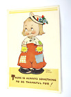 There Is Always - Old Mabel Lucie Attwell / Humorous / Child Postcard