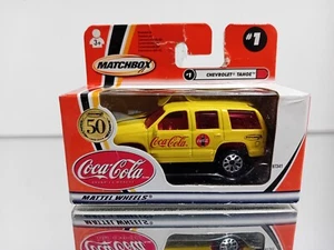 MATCHBOX CHEVROLET TAHOE COCA COLA IN BOX - Picture 1 of 4
