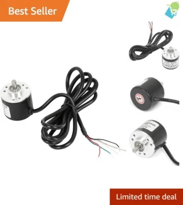 Lightweight 360 Pulses/Rev Rotary Encoder with Wide Voltage Range for Automation - Image 1 of 4