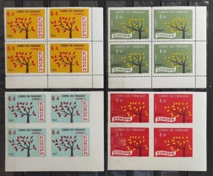 sellos-EUROPA CEPT -BLOQUE DE 4 PERF. Y IMPERF. YVERT.698/ A 345 - MNH** - Imagen 1 de 1
