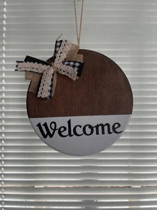 wooden Welcome Sign - Picture 1 of 3