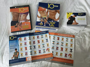 8 DVDs BeachBody 10-minute trainer, Total Body,Core, Abs,Cardio, Upper&Lower Bod