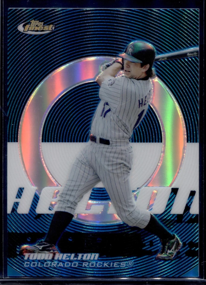 2005 Finest Todd Helton #137 Blue Refractor Rockies 135/299 - Image 1 of 1