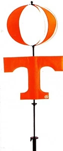 "CATCH A BREEZE" UNIVERSITY OF TENNRSSEE 3D SPINNING YARD DECOR free shipping - Picture 1 of 1