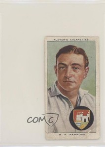 1938 John Player & Sons Cricketers Tobacco Walter Hammond W R Hammond #12
