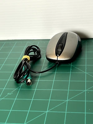 Ergonomic Optical PS/2 Mouse 3 Button with Wheel for Computer Laptop Wired Cord - Image 1 of 4