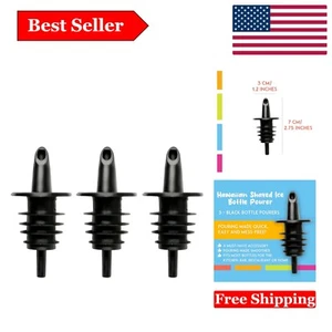 Elegant & Practical Bottle Pourers - Precision Spouts for Drinks and Syrups - Picture 1 of 9