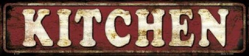 LETRERO DE CALLE NOVEDAD METAL COCINA Foto 1 de 1