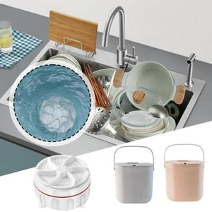 Mini Desktop Dishwasher Machine 5V 2A Portable Countertop Dishwa` A3T2 △^ θ J8T9 - Imagen 1 de 28