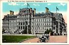 US War State Navy Departments Washington DC Reynolds Co Postcard unposted