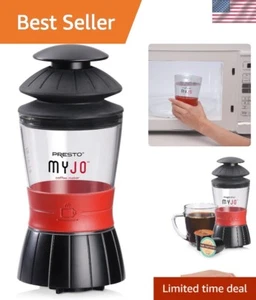 Coffee Maker Plastic 1 Cup Portable Manual Single Serve Brewing Convenience - Picture 1 of 9
