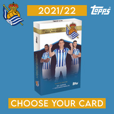 REAL SOCIEDAD TEAM SET 2021/22 - TOPPS - ALL CARDS