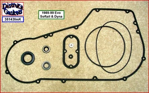 Foamet Primary Cover Gasket & Seal Kit 89-99 Harley Evo Softail, Dyna r.60539-94 - Picture 1 of 1