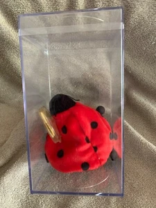 Ty Beanie Baby Lucky The Ladybug - Neu mit Etikett nicht mehr produziert - Bild 1 von 2